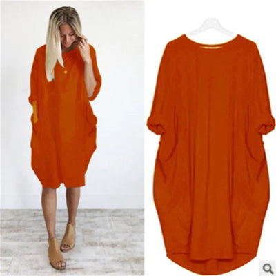 Sana | Comfortable loose-fitting dress