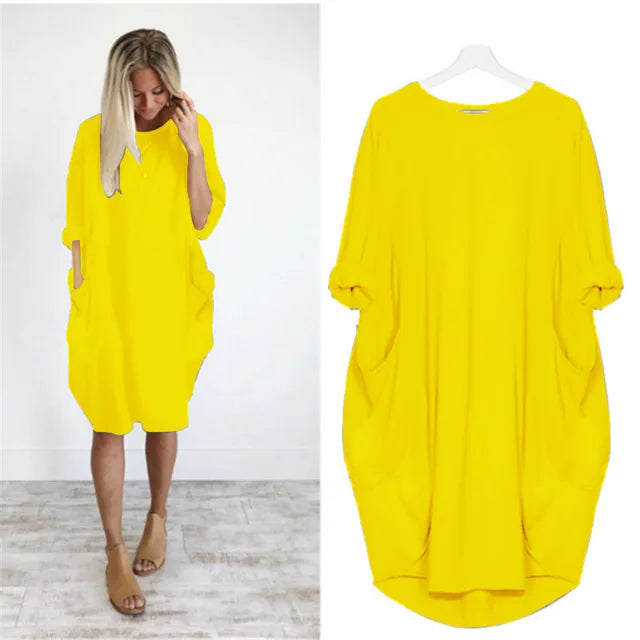 Sana | Comfortable loose-fitting dress
