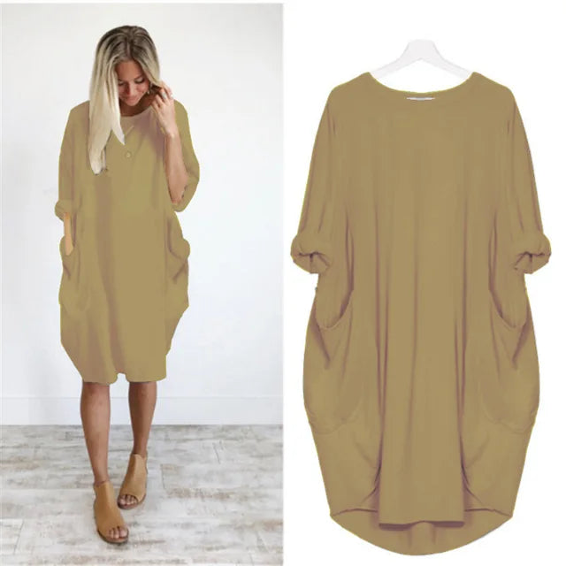 Sana | Comfortable loose-fitting dress