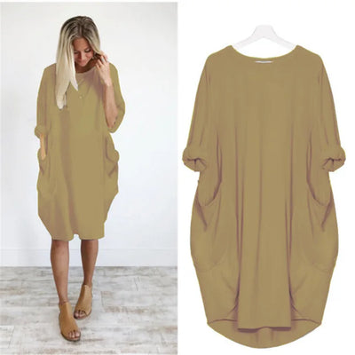 Sana | Comfortable loose-fitting dress