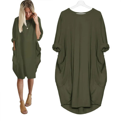 Sana | Comfortable loose-fitting dress