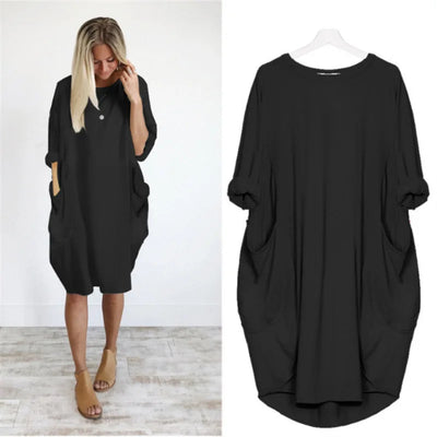 Sana | Comfortable loose-fitting dress