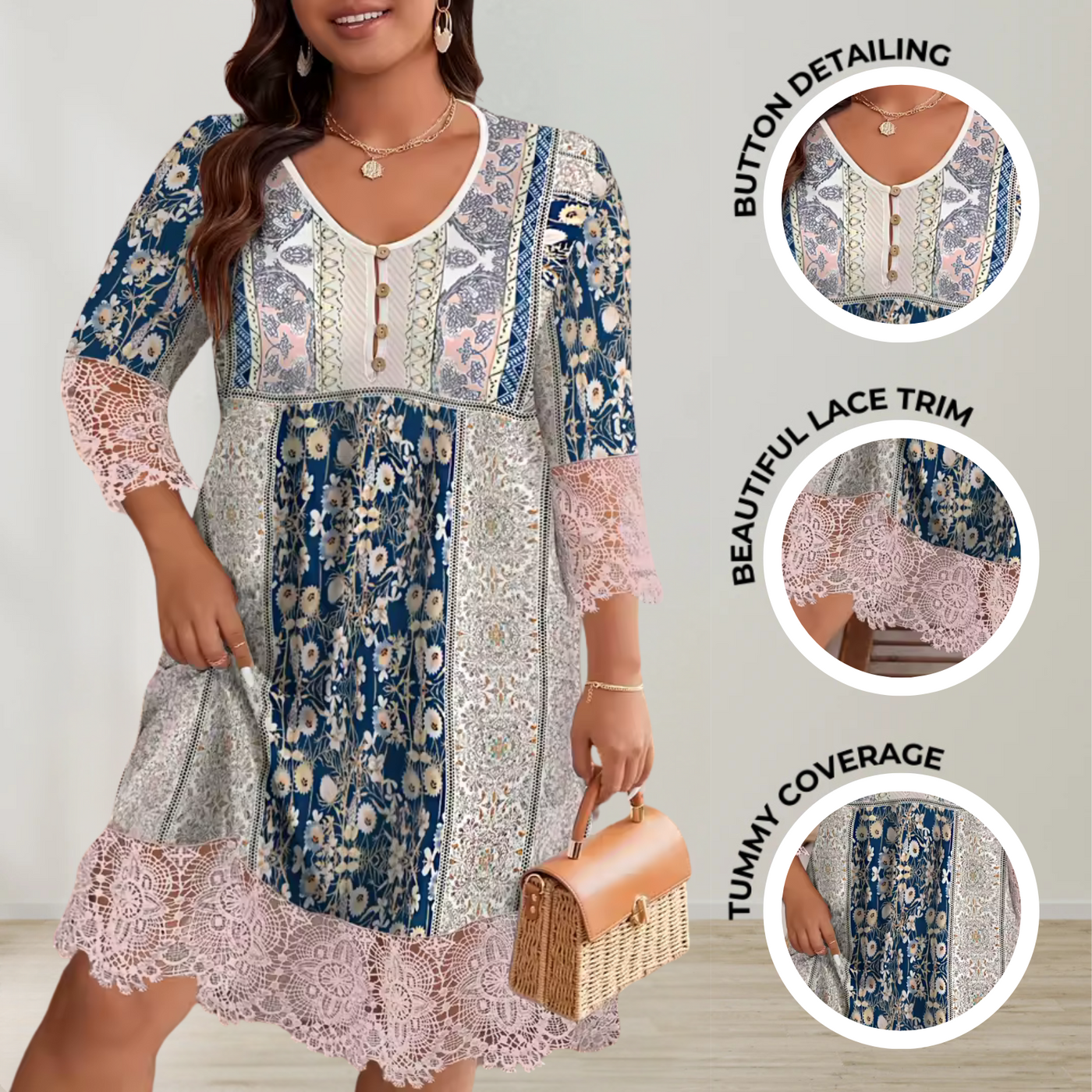 Lauretta™ Boho Chic Dress