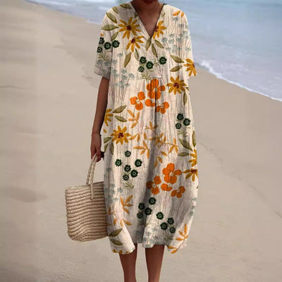 Nicka™ | Dress with Vibrant Floral Print