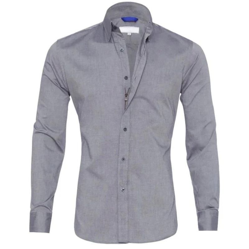 Paul™ Wrinkle Free | Hidden Zipper Shirt