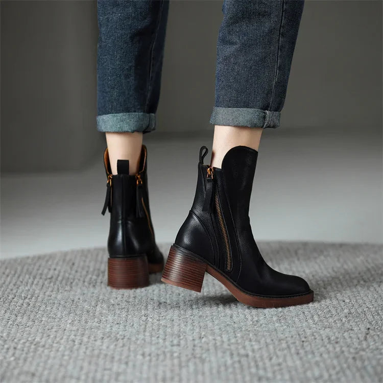 Juliane™ | Stylish Ankle Boots
