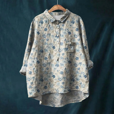 Mode North | Elegant Women's Floral Shirt