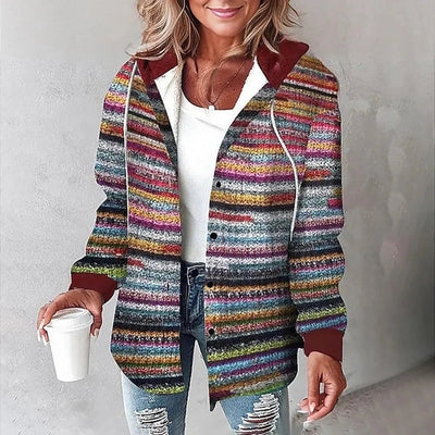 Martina™ | Women's Plaid Button-Up Jacket