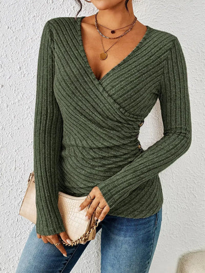 April™ Tummy Tucking Long Sleeve Top