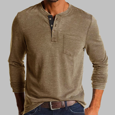 Julien™  - Vintage Long Sleeve Shirt