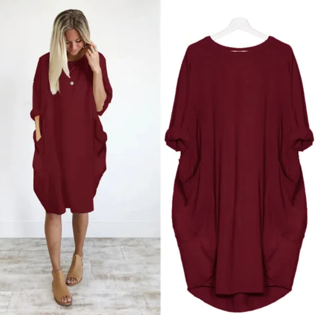 Sana | Comfortable loose-fitting dress