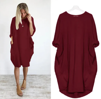 Sana | Comfortable loose-fitting dress