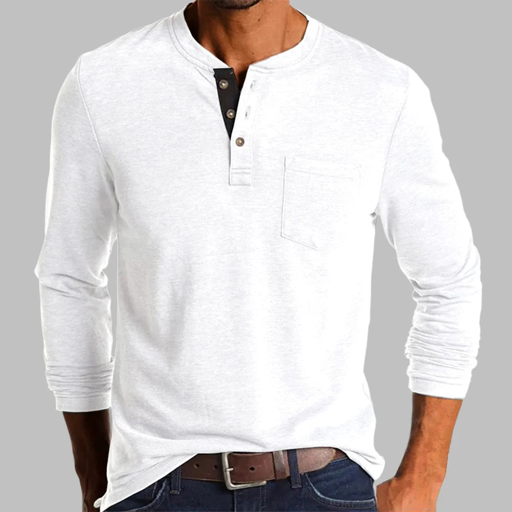 Julien™  - Vintage Long Sleeve Shirt