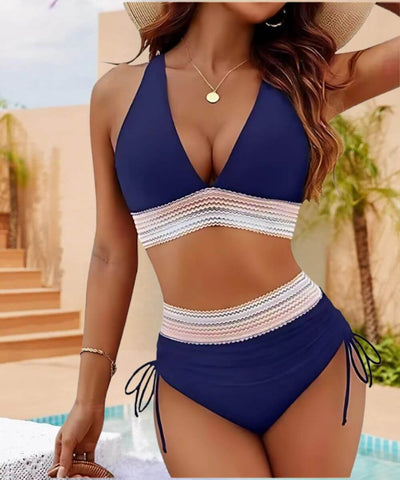 Marena™ – High-Waisted Bikini with Tummy Control
