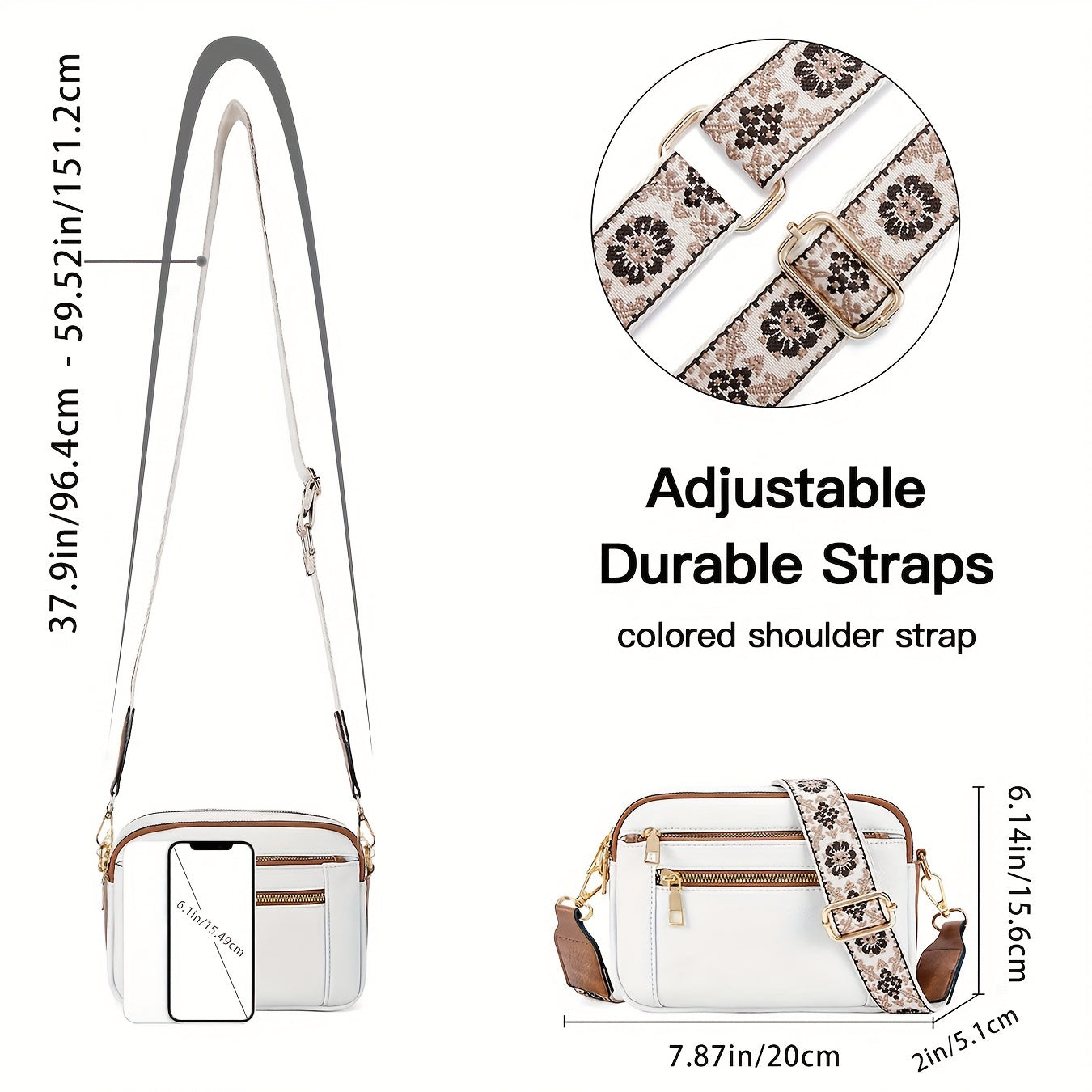Nova | Crossbody Vegan Leather Bag