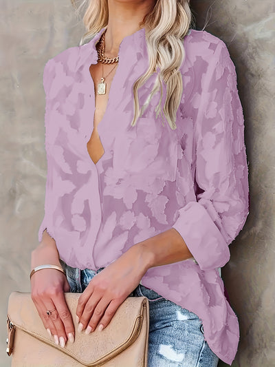 Mode North | Button Up Loose Blouse