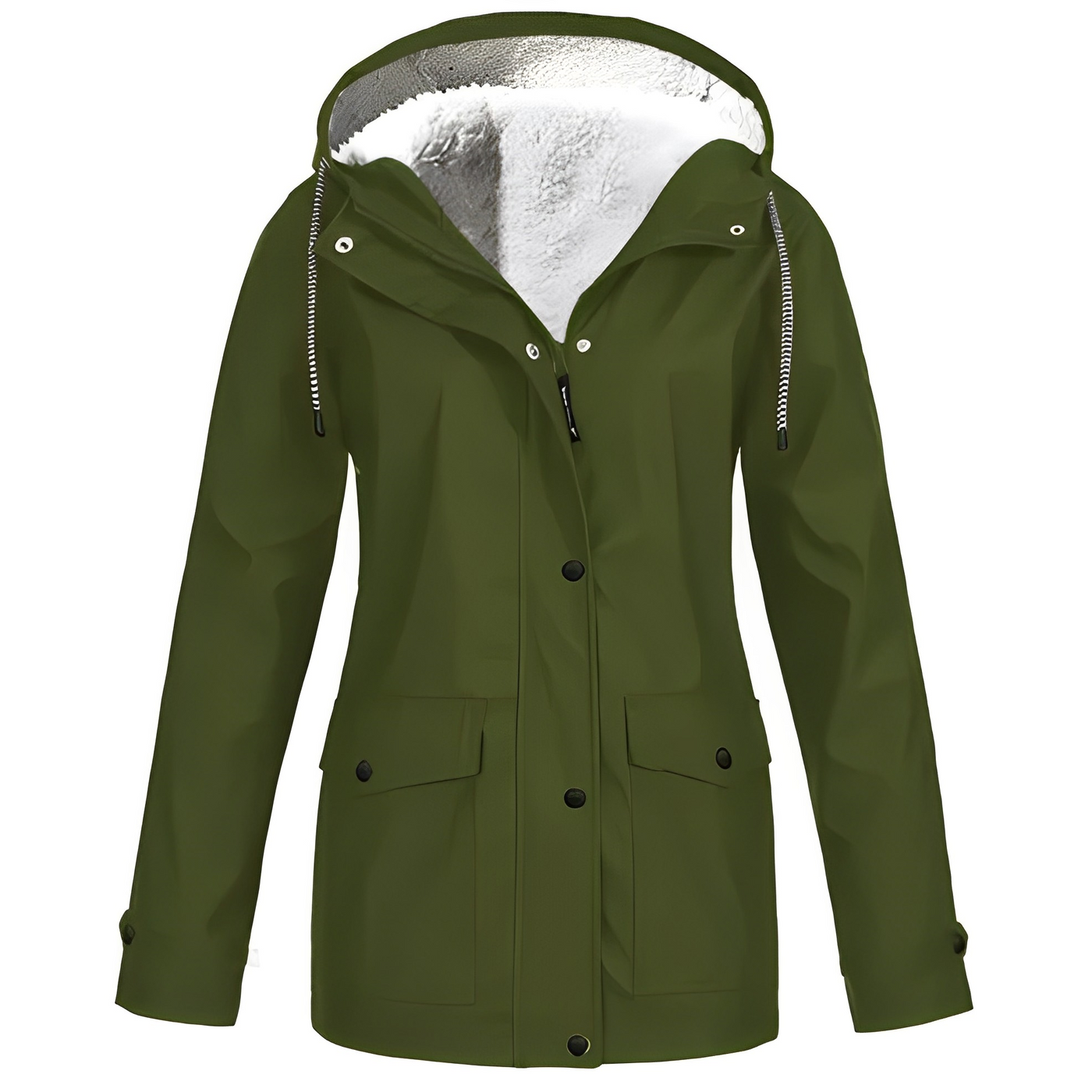 Elvira – Fleece-Lined Raincoat for Women