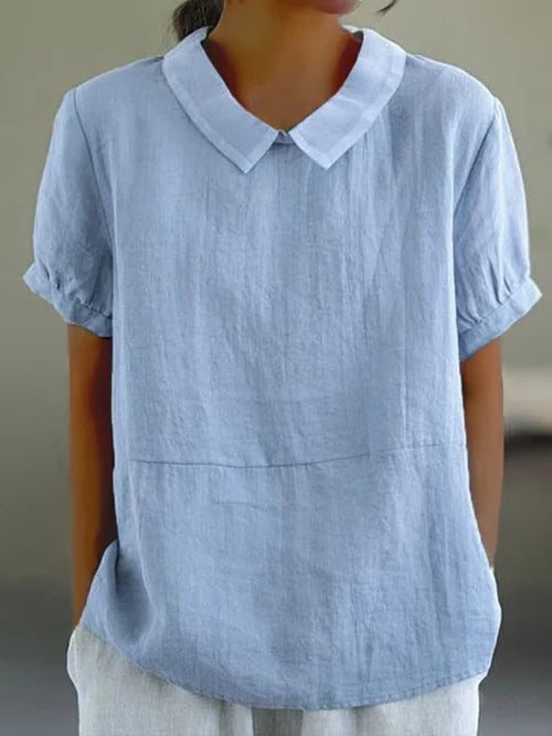 Mode North | Relaxed Fit Collared Blouse