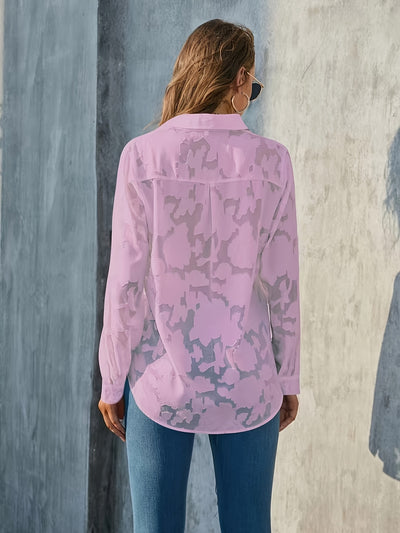 Mode North | Button Up Loose Blouse