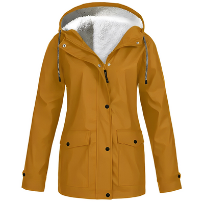 Elvira – Fleece-Lined Raincoat for Women