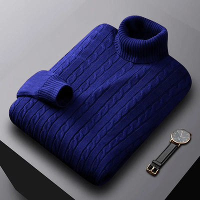 Luc™ Men’s Classic Turtleneck Sweater