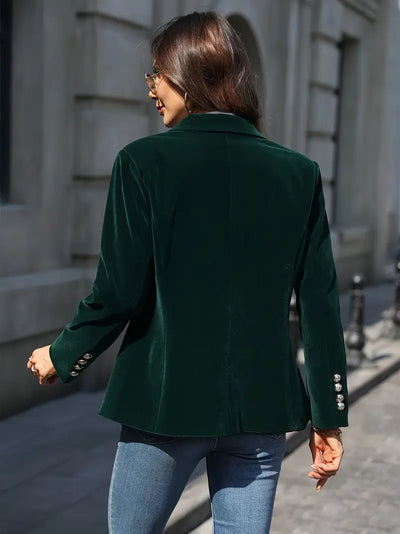 Caterina™ | Elegant Velvet Blazer
