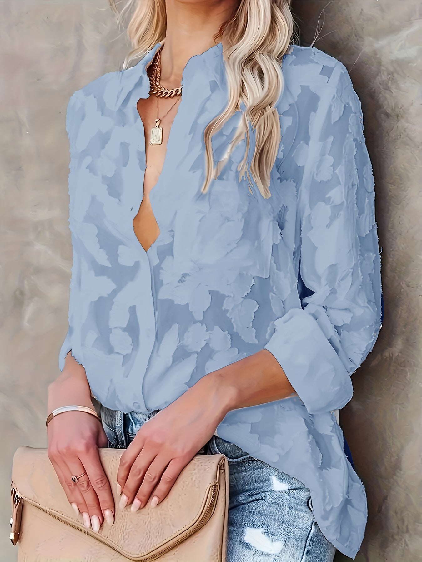 Mode North | Button Up Loose Blouse