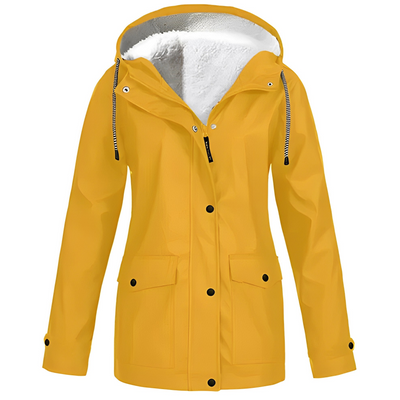 Elvira – Fleece-Lined Raincoat for Women
