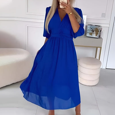 Sindey™ | Light Silky Chiffon Dress
