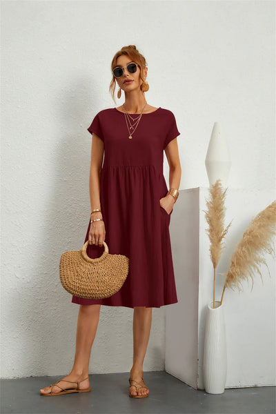 Sienna – Casual Pocket Dress