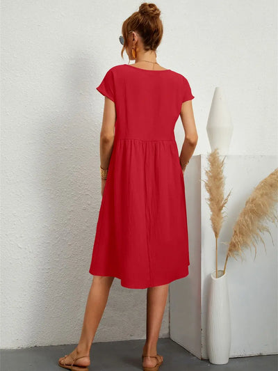 Sienna – Casual Pocket Dress