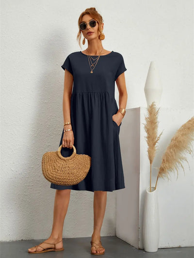 Sienna – Casual Pocket Dress