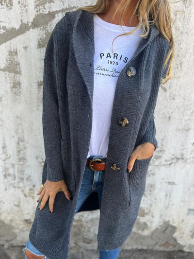 Margot™ | Elegant Long Knit Cardigan