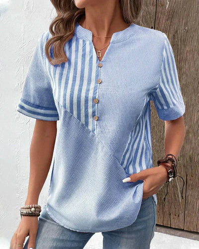 Mode North | Soft Striped Blouse