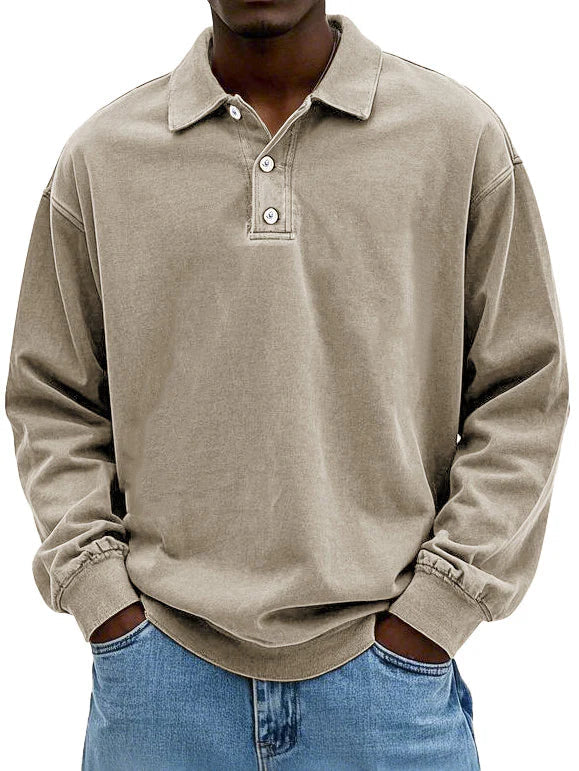 Maxime™ – Vintage Long Sleeve Shirt