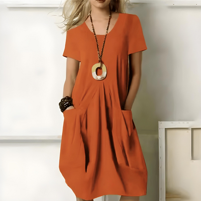 Maryam™ | Stylish Dress with Tummy Coverage